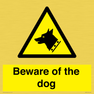 Beware of the dog